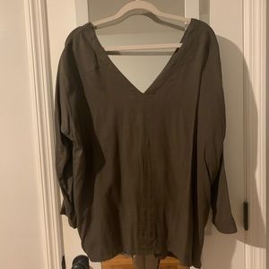 Oversized Long Sleeve Top